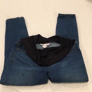 Isabel Maternity Skinny Crop Jeans